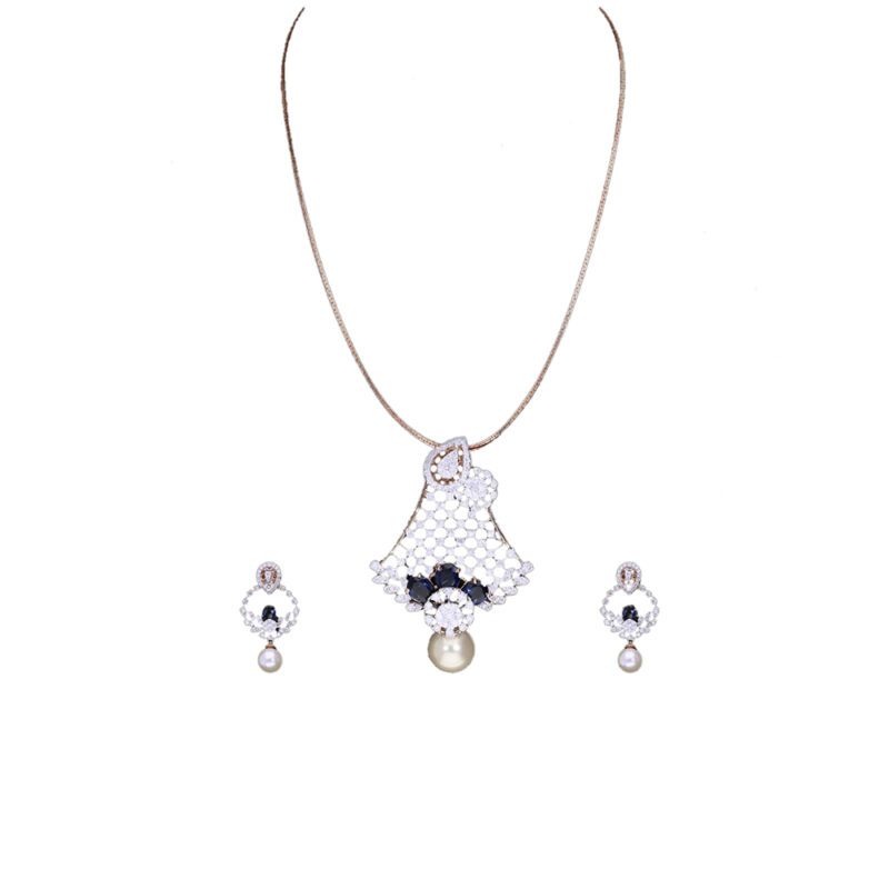 Elegant Pearl Pendant Set Elegant Pearl Pendant Set