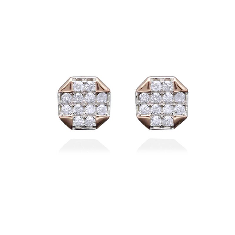 Modern Plus Diamond Earring2