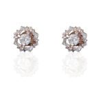 Stellar Round Diamond Earring 2 Stellar Round Diamond Earring2