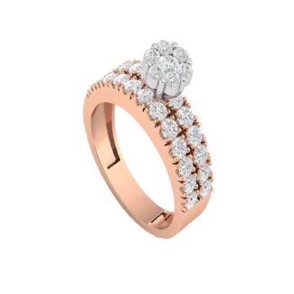 Strand Diamond Ring
