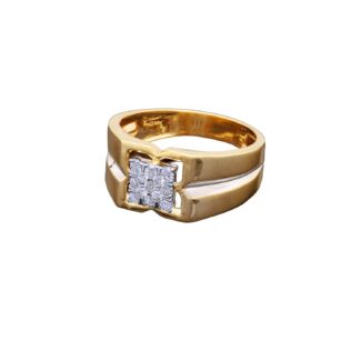 Caddaric Diamond Gents Ring