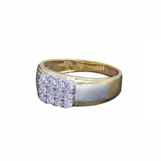 Quadro Diamond Gents Ring