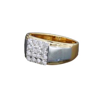 Quadeebo Diamond Gents Ring