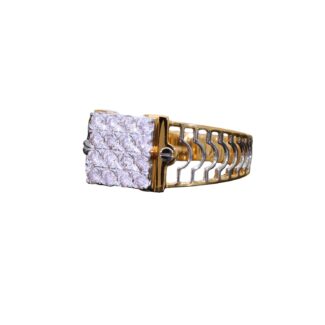 Sacnite Diamond Gents Ring