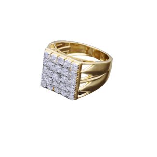 Xelor Diamond Gents Ring
